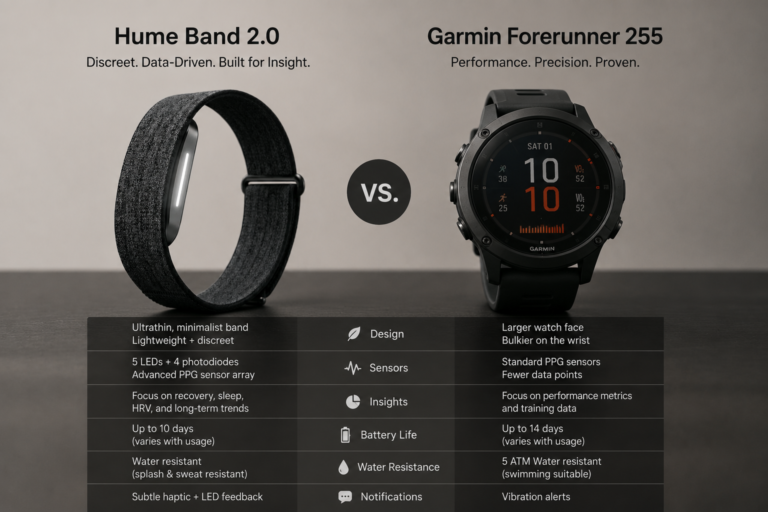 Hume Band vs Garmin: Which Wearable Fits Your Goals in 2026?