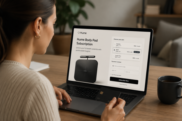 hume body pod cost and subscription